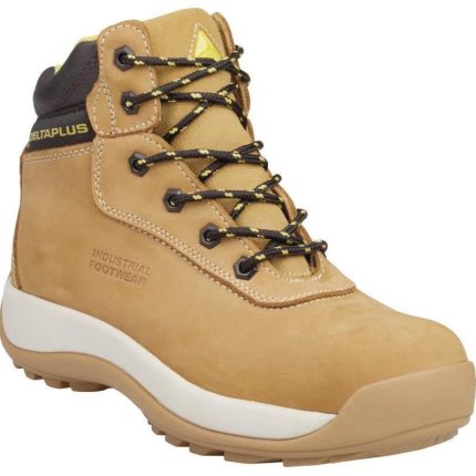 Delta Plus SAGA S3 SRC HRO Kompozit Burun Kevlar Ara Taban Kahverengi İş Botu