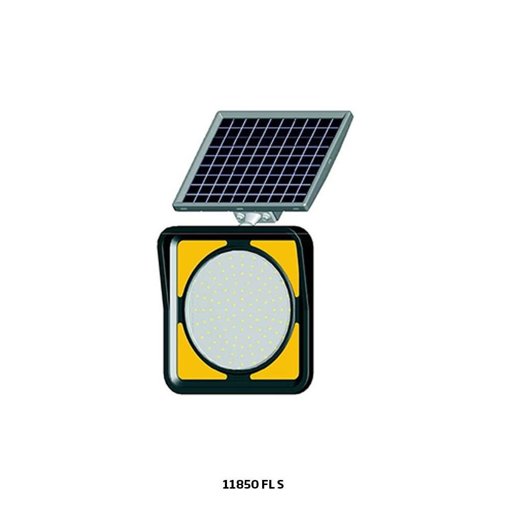 Solar LED’li Flaşör Lamba Sarı Solar LED’li Flaşör Lamba Sarı