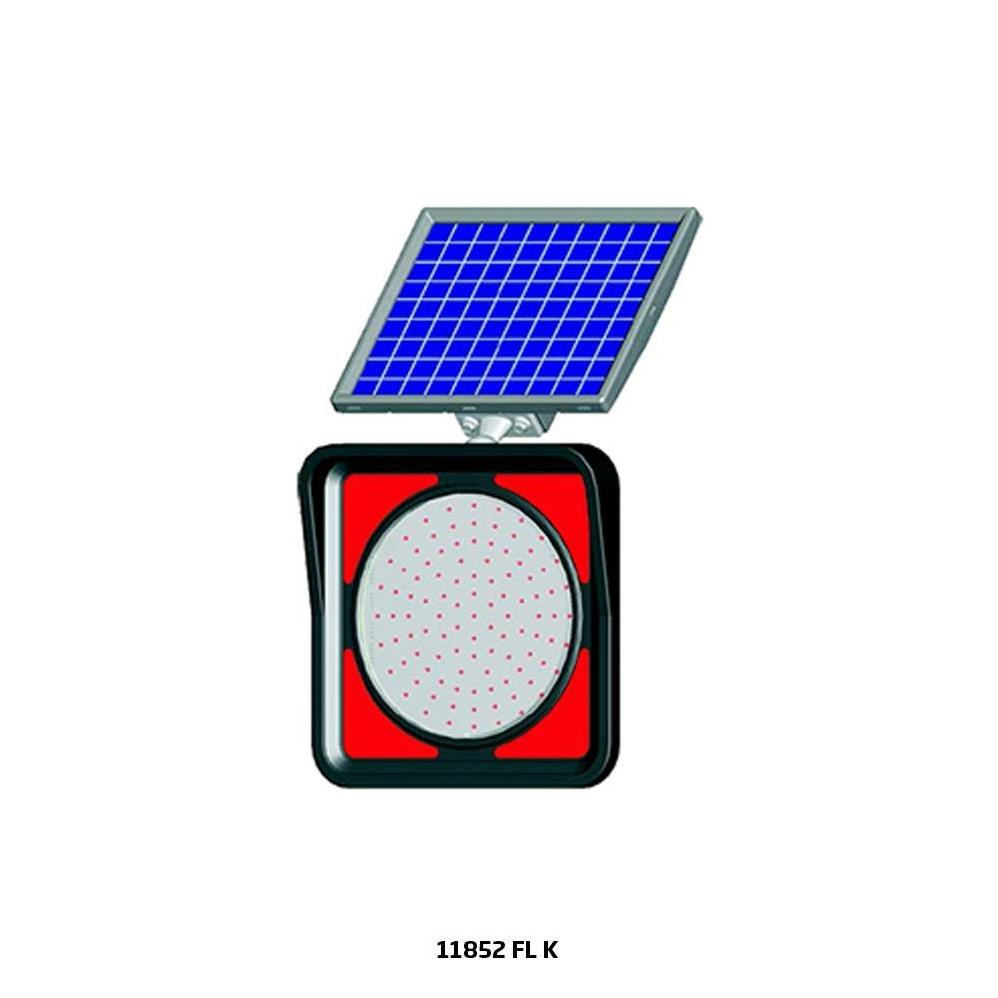 Solar LED’li Flaşör Lamba Kırmızı Solar LED’li Flaşör Lamba Kırmızı