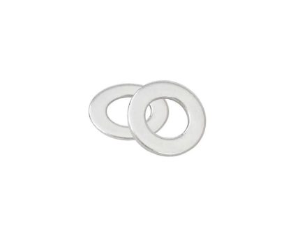 M10 DIN 125 Düz Pul Beyaz